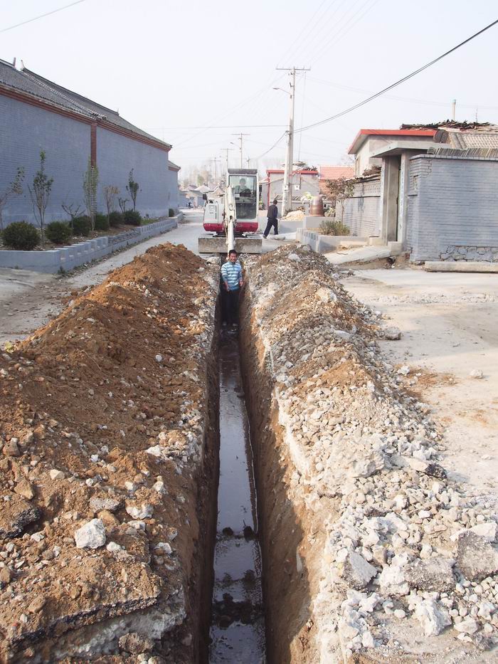 怀柔自来水改造